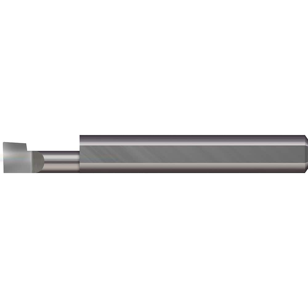 Micro 100 - Boring Bars; Minimum Bore Diameter (Decimal Inch): 0.0800 ; Maximum Bore Depth (Decimal Inch): 0.3000 ; Material: Solid Carbide ; Boring Bar Type: Boring ; Shank Diameter (Decimal Inch): 0.1250 ; Shank Diameter (Inch): 1/8 - Exact Industrial Supply