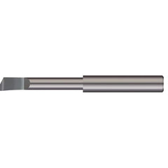 Micro 100 - Boring Bars; Minimum Bore Diameter (Decimal Inch): 0.0750 ; Minimum Bore Diameter (mm): 1.900 ; Maximum Bore Depth (Decimal Inch): 0.5000 ; Maximum Bore Depth (Inch): 1/2 ; Material: Solid Carbide ; Boring Bar Type: Boring - Exact Industrial Supply