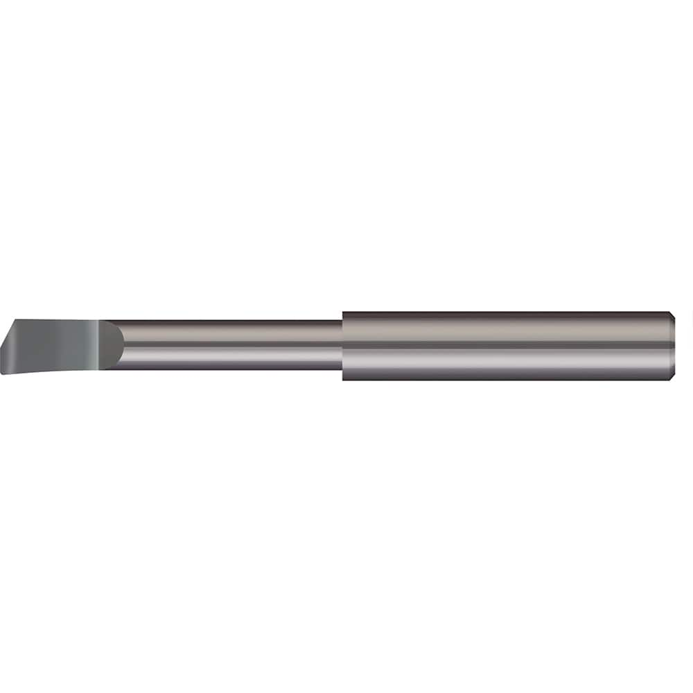 Micro 100 - Boring Bars; Minimum Bore Diameter (Decimal Inch): 0.0850 ; Maximum Bore Depth (Decimal Inch): 0.5000 ; Maximum Bore Depth (Inch): 1/2 ; Material: Solid Carbide ; Boring Bar Type: Boring ; Shank Diameter (Decimal Inch): 0.1250 - Exact Industrial Supply