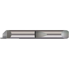 Micro 100 - Grooving Tools; Grooving Tool Type: Face ; Material: Solid Carbide ; Shank Diameter (Decimal Inch): 0.1875 ; Shank Diameter (Inch): 3/16 ; Groove Width (Decimal Inch): 0.0390 ; Projection (Decimal Inch): 0.0500 - Exact Industrial Supply