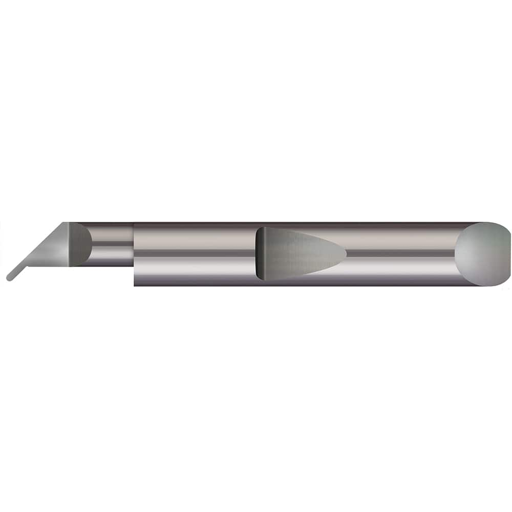 Micro 100 - Grooving Tools; Grooving Tool Type: Undercut ; Material: Solid Carbide ; Shank Diameter (Decimal Inch): 0.3750 ; Shank Diameter (Inch): 3/8 ; Groove Width (Decimal Inch): 0.0620 ; Projection (Decimal Inch): 0.0950 - Exact Industrial Supply