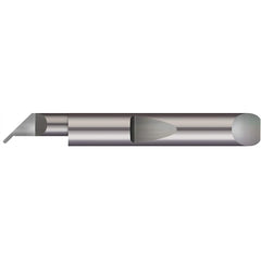 Micro 100 - Grooving Tools; Grooving Tool Type: Undercut ; Material: Solid Carbide ; Shank Diameter (Decimal Inch): 0.3750 ; Shank Diameter (Inch): 3/8 ; Groove Width (Decimal Inch): 0.0620 ; Projection (Decimal Inch): 0.0950 - Exact Industrial Supply