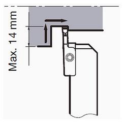 CGWSR2525-FLR3GP Grooving Tool - Top Tool & Supply