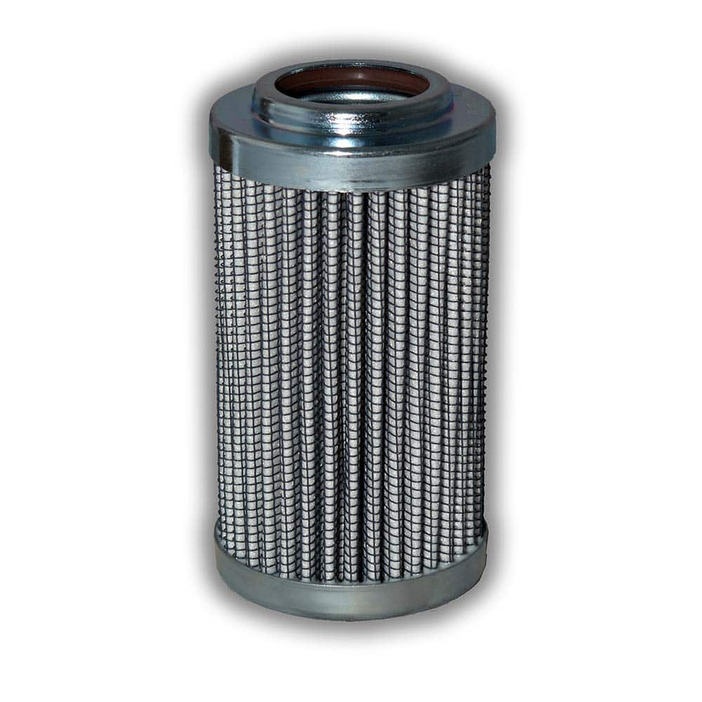 Replacement/Interchange Hydraulic Filter Element: Microglass, 10  µ