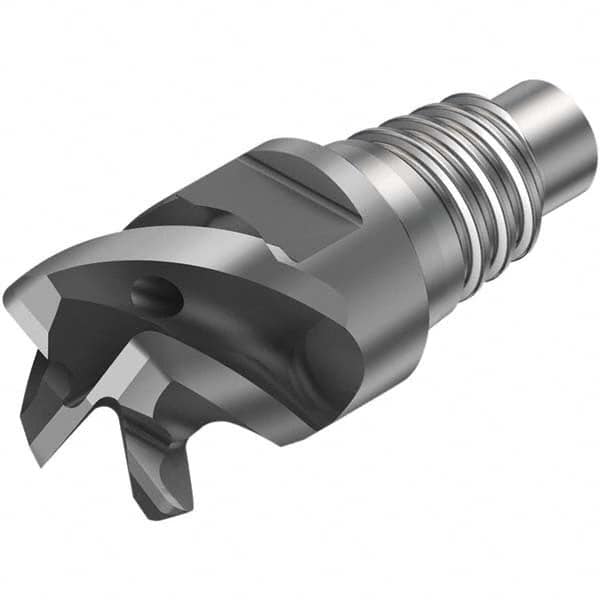 Sandvik Coromant - 1/2" Mill Diam, 0.315" LOC, 0.315" OAL, 4 Flute Square End Mill Head - Top Tool & Supply