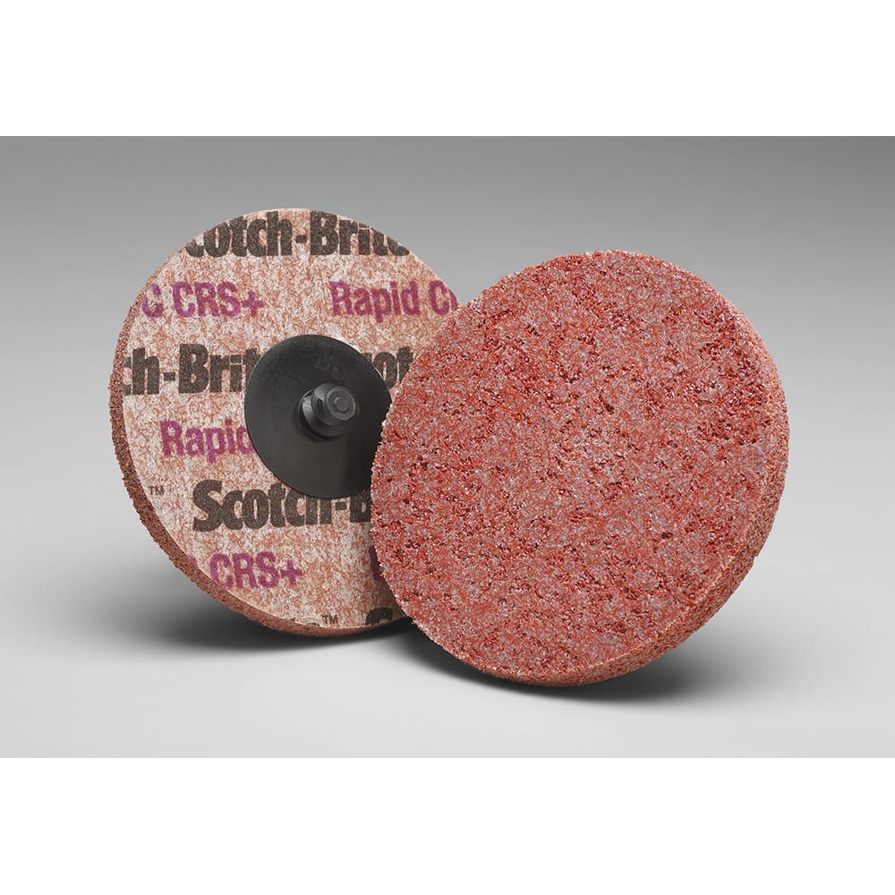 3M - Quick Change Discs; Disc Diameter (Inch): 3 ; Attaching System: Type TR ; Abrasive Type: Non-Woven ; Abrasive Material: Ceramic ; Grade: Coarse ; Backing Material: Non-Woven - Exact Industrial Supply