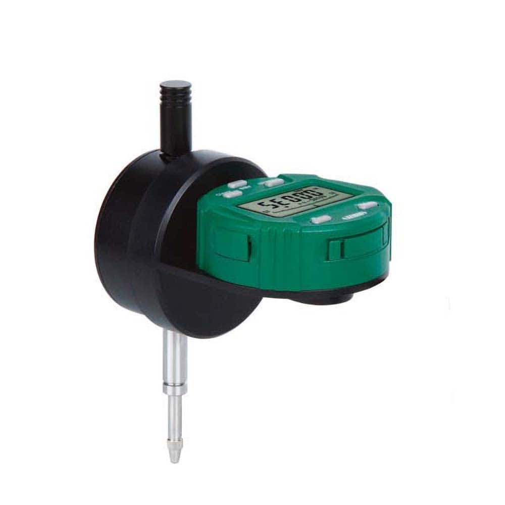 Insize USA LLC - Electronic Drop Indicators; Minimum Measurement (Decimal Inch): 0 ; Minimum Measurement (Inch): 0 ; Minimum Measurement (mm): 0 ; Maximum Measurement (mm): 12.70 ; Maximum Measurement (Decimal Inch): 0.5000 ; Resolution (Decimal Inch): 0 - Exact Industrial Supply