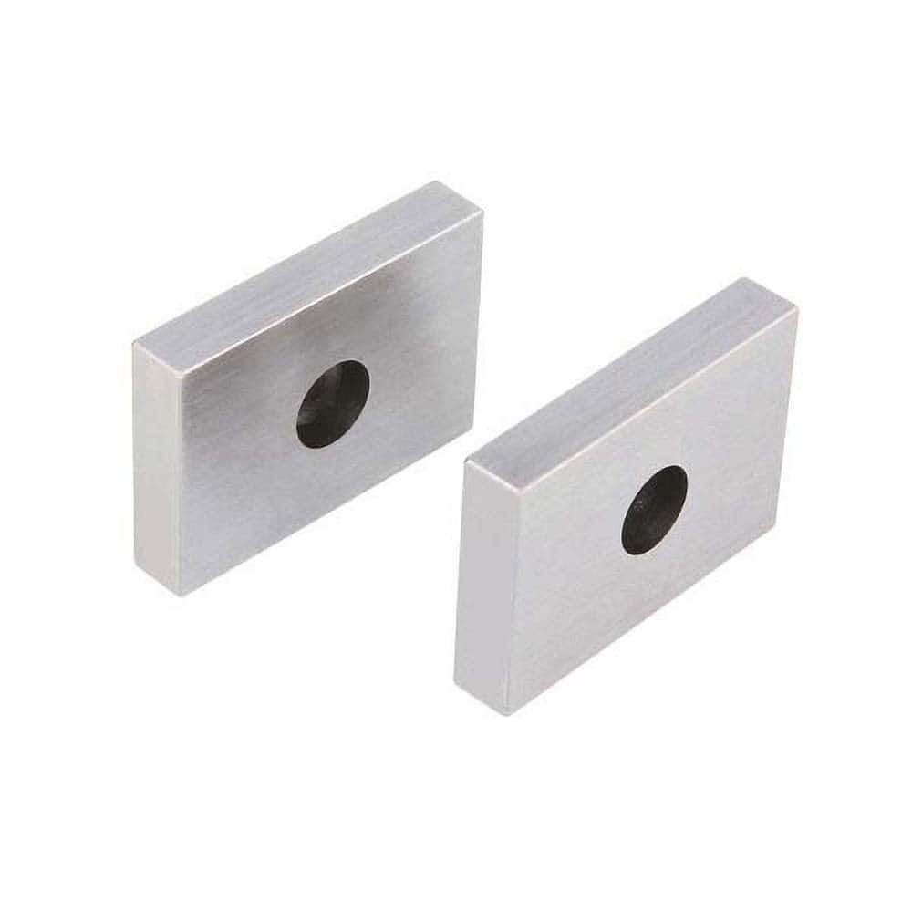 Insize USA LLC - Gage Block Accessories; Type: Gage Block Holder ; Overall Length (Inch): 1.9690 ; Overall Length (Decimal Inch): 1.9690 ; Number of Pieces: 2 ; For Use With: Gage Blocks ; Overall Height (Decimal Inch): 1.3700 - Exact Industrial Supply