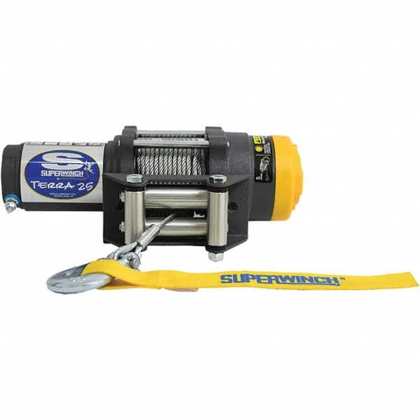 Superwinch - Automotive Winches Type: DC Electric Winch Pull Capacity (Lb.): 2,500 (Pounds) - Top Tool & Supply