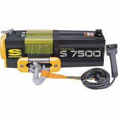 Superwinch - Automotive Winches Type: DC Electric Winch Pull Capacity (Lb.): 7,500 (Pounds) - Top Tool & Supply