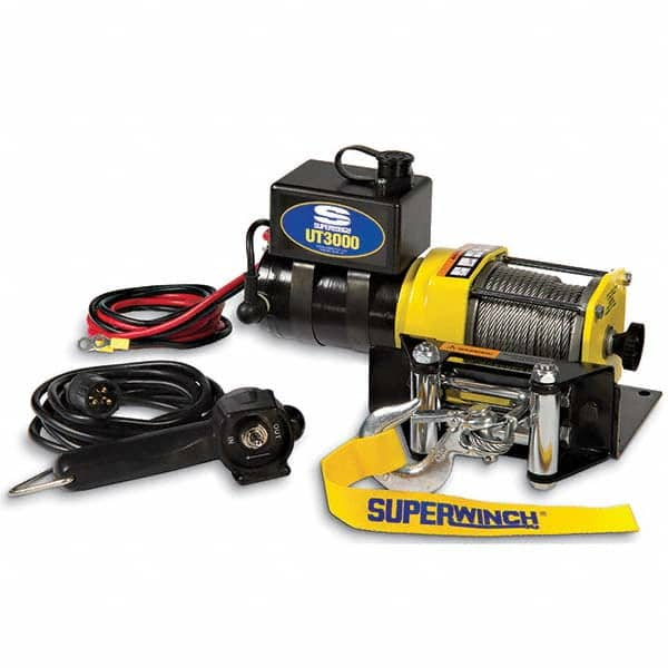 Superwinch - Automotive Winches Type: DC Electric Winch Pull Capacity (Lb.): 3,000 (Pounds) - Top Tool & Supply