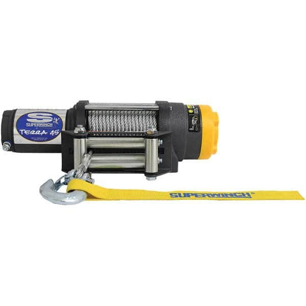 Superwinch - Automotive Winches Type: DC Electric Winch Pull Capacity (Lb.): 4,500 (Pounds) - Top Tool & Supply