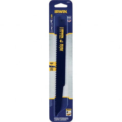 Irwin - Reciprocating Saw Blades Blade Material: Bi-Metal Blade Length (Inch): 9 - Top Tool & Supply