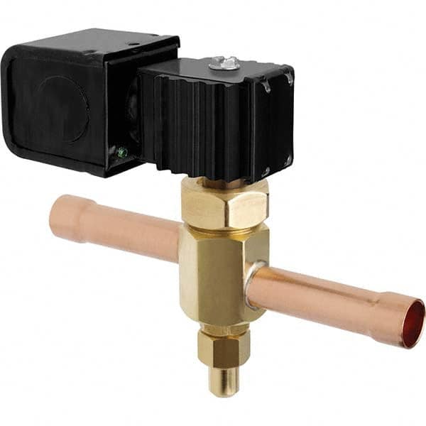 Parker - 1/2" Port Brass Solenoid Solenoid Valve - Top Tool & Supply