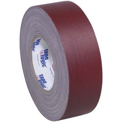 Tape Logic - Pack of (3), 60 Yd Rolls 2" x 11 mil Burgundy Rubber Gaffers Tape - Top Tool & Supply