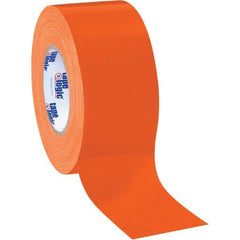 Tape Logic - Pack of (3) 60 Yd Rolls 3" x 10 mil Orange Rubber Duct Tape - Top Tool & Supply