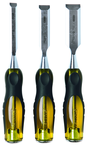 STANLEY® FATMAX® 3 Piece Short Blade Wood Chisel Set - Top Tool & Supply