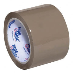 Tape Logic - Pack of (6) 110 Yd Rolls 3" Tan Acrylic Adhesive Packaging Tape - Top Tool & Supply