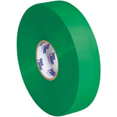 Tape Logic - Pack of (6) 1 Yd Rolls 2" x 1,000 Yd Green Hot Melt Adhesive Packaging Tape - Top Tool & Supply