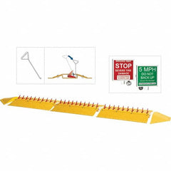 TAPCO - Speed Bumps, Parking Curbs & Accessories Type: Traffic Spikes Length (Inch): 31 - Top Tool & Supply