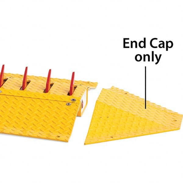 TAPCO - Speed Bumps, Parking Curbs & Accessories Type: End Cap Length (Inch): 31 - Top Tool & Supply