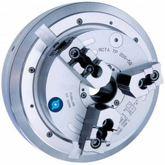 Schunk - Power Lathe Chucks Chuck Diameter (mm): 160.00 Chuck Diameter (Inch): 6-1/4 - Top Tool & Supply