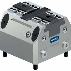 Schunk - Machine Vises Jaw Width (mm): 160.0 Throat Depth (mm): 200.0 - Top Tool & Supply