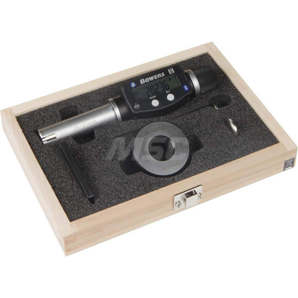 Electronic Bore Gages; Maximum Measurement: 1.00; Minimum Measurement (Decimal Inch): 1; Accuracy: 0.00015″; Pistol Grip: Yes; Gage Depth (Inch): 2.620″; Material: Tungsten Carbide; Batteries Included: Yes; Number Of Batteries: 1; Battery Size: 3V; Batter