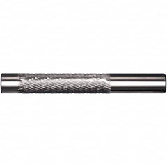 Precision Twist Drill - 1/8" Cut Diam, 1/8" Shank Diam, Carbide Double Cut Cylinder Burr with Pilot - Top Tool & Supply