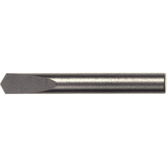 1/32″ 118° Solid Carbide Spade Drill Bit Bright Finish, 1-1/2″ OAL, 3/16″ Flute Length, for Cast Iron, Alloy Steel, Carbon Steel, Stainless Steel