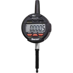 Starrett - Electronic Drop Indicators Minimum Measurement (Decimal Inch): 0 Minimum Measurement (Inch): 0 - Top Tool & Supply