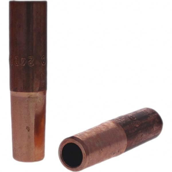 Tuffaloy - Spot Welder Tips For Use With: 4RW Electrode Holder Type: Straight Tip C Nose (Flat) - Top Tool & Supply