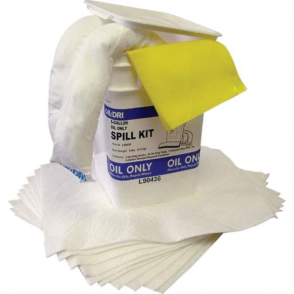 Oil-Dri - Spill Kits Application: Oil Only Container Type: Bucket - Top Tool & Supply