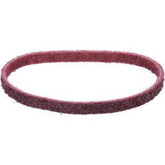 Dynabrade - 3/4" Wide x 18" OAL, Aluminum Oxide Abrasive Belt - Aluminum Oxide, Medium, Nonwoven, Cloth Backing, Wet/Dry - Top Tool & Supply