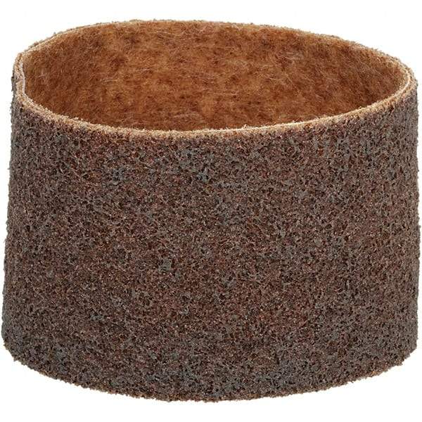 Dynabrade - 3-1/2" Wide x 15-1/2" OAL, Aluminum Oxide Abrasive Belt - Aluminum Oxide, Coarse, Nonwoven, Cloth Backing, Wet/Dry - Top Tool & Supply