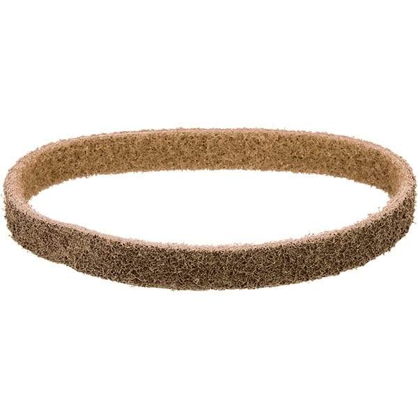 Dynabrade - 1-1/2" Wide x 30" OAL, Aluminum Oxide Abrasive Belt - Aluminum Oxide, Coarse, Nonwoven, X Weighted Cloth Backing, Wet/Dry - Top Tool & Supply