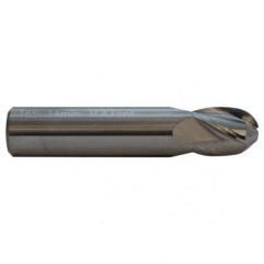 3/8 TuffCut GP Stub Length 4 Fl Ball Nose TiCN Coated Center Cutting End Mill - Top Tool & Supply