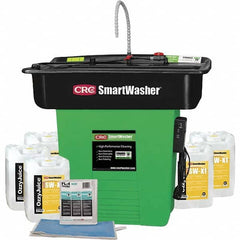 CRC - 25 Gal Free Standing Water-Based Mobile Parts Washer Kit - Top Tool & Supply