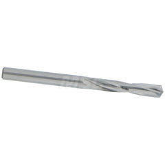 Screw Machine Length Drill Bit: 0.1695″ Dia, 135 °, Solid Carbide Bright/Uncoated, Right Hand Cut, Straight-Cylindrical Shank