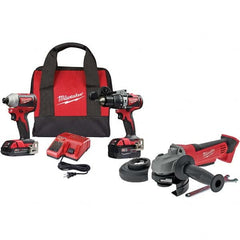 Milwaukee Tool - 18 Volt Cordless Tool Combination Kit - Top Tool & Supply