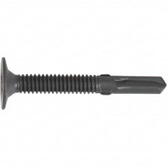 DeWALT Anchors & Fasteners - #12-24, Flat Head, Phillips Drive, 2-3/4" OAL, #4 Point, Self Drilling Screw - Top Tool & Supply