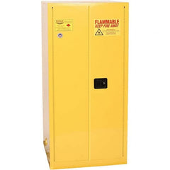 Eagle - Safety Cabinets Hazardous Chemical Type: Flammable and Combustible Liquids Color: Yellow - Top Tool & Supply