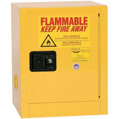 Eagle - Safety Cabinets Hazardous Chemical Type: Flammable and Combustible Liquids Color: Yellow - Top Tool & Supply