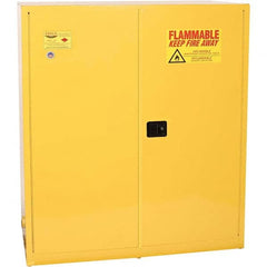 Eagle - Safety Cabinets Hazardous Chemical Type: Flammable and Combustible Liquids Color: Yellow - Top Tool & Supply