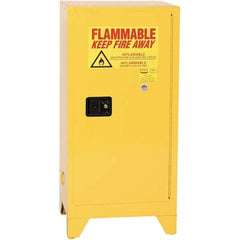 Eagle - Safety Cabinets Hazardous Chemical Type: Flammable and Combustible Liquids Color: Yellow - Top Tool & Supply