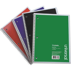 UNIVERSAL - Note Pads, Writing Pads & Notebooks Writing Pads & Notebook Type: Quadrille Pads Size: 10-1/2 x 8 - Top Tool & Supply