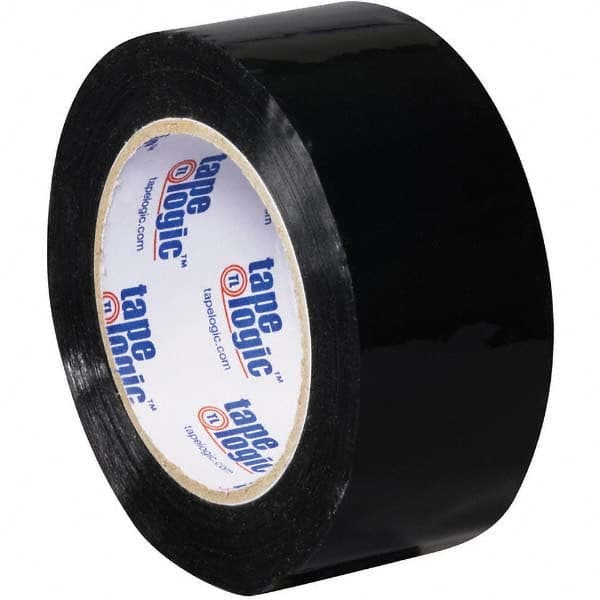 Tape Logic - Pack of (18) 110 Yd Rolls 2" Black Box Sealing & Label Protection Tape - Top Tool & Supply