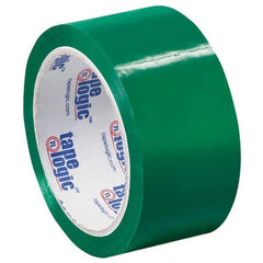 Tape Logic - Pack of (18) 55 Yd Rolls 2" Green Box Sealing & Label Protection Tape - Top Tool & Supply