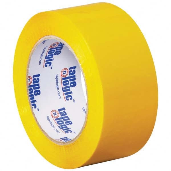 Tape Logic - Pack of (18) 110 Yd Rolls 2" Yellow Box Sealing & Label Protection Tape - Top Tool & Supply