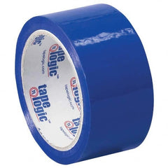 Tape Logic - Pack of (18) 55 Yd Rolls 2" Blue Box Sealing & Label Protection Tape - Top Tool & Supply